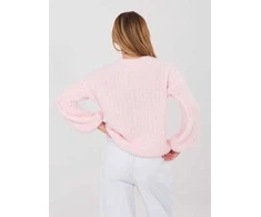 Italy Moda Sweter-MI-SW-9642.01-jasny rožinė