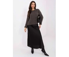 Italy Moda Sweter-MI-SW-WK32601.19-ciemny pilka