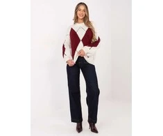 Italy Moda Sweter-MI-SW-WM295.15-ecru