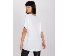 Italy Moda Marškinėliai-DHJ-TS-6860.26X-balta-žalia