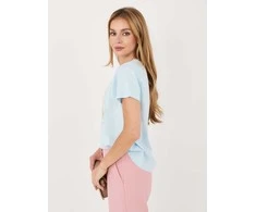 Italy Moda T-shirt-IR-TS-R2766.60-šviesiai mėlyna