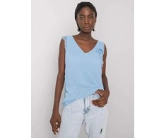 Italy Moda Palaidinė-DHJ-TP-13317.25P-Šviesiai mėlynas