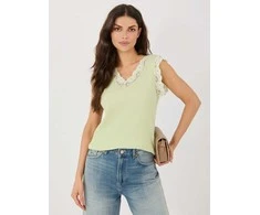 Italy Moda Top-MI-TP-KS-22508.01-šviesiai žalia