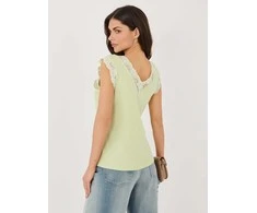 Italy Moda Top-MI-TP-KS-22508.01-šviesiai žalia