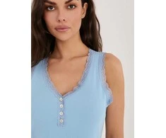 Italy Moda Top-MI-TP-KS-22528.96-šviesiai mėlyna
