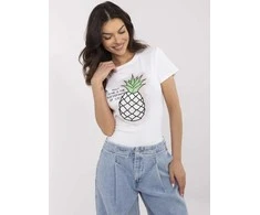 Jean Louis Francoise Marškinėliai moterims-NM-TS-R61673.01P-ecru