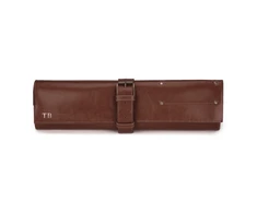 Solier Accessories Personalised leather knife case Solier SA44 vintage ruda