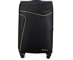 Kelioninis Solier Luggage Didelis lagaminas L Solier STL1651 - Juodas/žalias