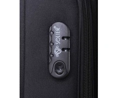 Kelioninis Solier Luggage Large soft luggage XL Solier STL1311 juodas-red
