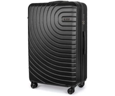 Solier Luggage Vidutinio dydžio M 24 ABS kelioninis lagaminas - SOLIER AVENTOR STL1064 - Juoda