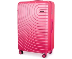 Solier Luggage Vidutinio dydžio M 24 ABS kelioninis lagaminas - SOLIER AVENTOR STL1064 - Rožinė