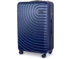 Solier Luggage Vidutinio dydžio M 24 ABS kelioninis lagaminas - SOLIER AVENTOR STL1064 - Tamsiai mėlyna