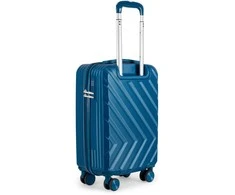 Kelioninis Solier Luggage Mažas salono lagaminas S ABS - Solier 20 KYOTO 1071 - Tamsiai mėlyna
