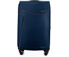 Kelioninis Solier Luggage Lagaminas Solier 23 (M) STL1651 - Tamsiai mėlyna, ruda