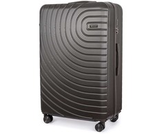 Solier Luggage Didelis XL 28 ABS kelioninis lagaminas - SOLIER AVENTOR STL1064 - Tamsiai pilkas