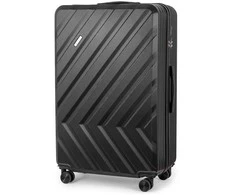 Solier Luggage Didelis 28 XL kietas kelioninis lagaminas - Solier KYOTO 1071 - Juodas