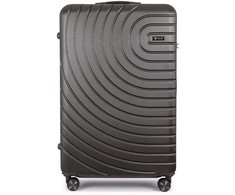 Solier Luggage Didelis XL 28 ABS kelioninis lagaminas - SOLIER AVENTOR STL1064 - Tamsiai pilkas