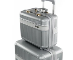 Kelioninis Solier Luggage SUITCASE M 24 STL945 ABS DARK Pilkas
