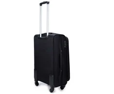 Kelioninis Solier Luggage Vidutinis lengvas lagaminas M Solier STL1651 - Juodas/žalias