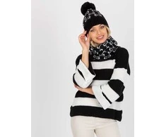 Kepurė Factory Price Cap-AT-CZ-CM-319.41P-juoda ir balta