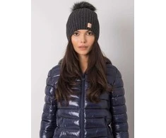 Kepurė Rue Paris Cap-JK-CZ-24.30-tamsiai pilka