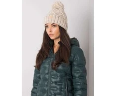 Kepurė Rue Paris Cap-JK-CZ-31.18-smėlio spalvos