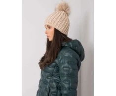 Kepurė Rue Paris Cap-JK-CZ-33.17-smėlio spalvos