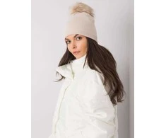 Kepurė Rue Paris Cap-JK-CZ-34.11-smėlio spalvos