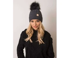 Kepurė Rue Paris Cap-JK-CZ-8.71-tamsiai pilka