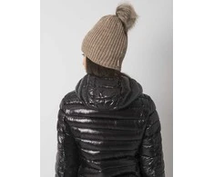 Kepurė Rue Paris Cap-JK-CZ-24.30-tamsiai smėlio spalvos