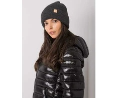 Kepurė Rue Paris Cap-JK-CZ-29.13-tamsiai pilka