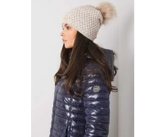 Kepurė Rue Paris Cap-JK-CZ-32.15-smėlio spalvos