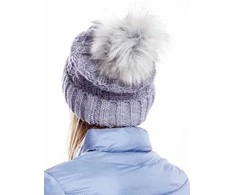 Kepurė Wool Fashion Italia Cap-AT-CZ-1716501.36-šviesiai mėlyna