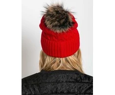 Kepurė Wool Fashion Italia Cap-AT-CZ-173501.44-raudona