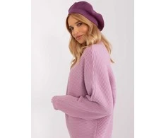 Kepurė Wool Fashion Italia Cap-AT-CZ-231305.82P-violetinė