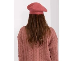 Kepurė Wool Fashion Italia Cap-AT-CZ-231605.24P-tamsiai rožinė