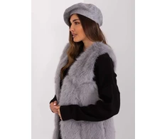 Kepurė Wool Fashion Italia Cap-AT-CZ-2318.27-pilka