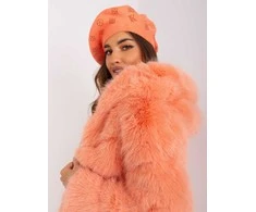 Kepurė Wool Fashion Italia Cap-AT-CZ-2318.30-persikas
