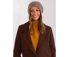 Kepurė Wool Fashion Italia Cap-AT-CZ-2325.85-ruda