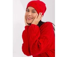 Kepurė Wool Fashion Italia Cap-AT-CZ-2325.96-raudona