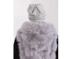 Kepurė Wool Fashion Italia Cap-AT-CZ-2329.76-pilka