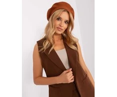 Kepurė Wool Fashion Italia Cap-AT-CZ-231305.82P-šviesiai ruda