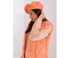 Kepurė Wool Fashion Italia Cap-AT-CZ-231305.85P-persikas