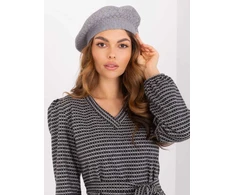 Kepurė Wool Fashion Italia Cap-AT-CZ-231605.24P-pilka