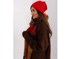 Kepurė Wool Fashion Italia Cap-AT-CZ-23250.36P-raudona