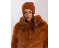 Kepurė Wool Fashion Italia Cap-AT-CZ-23250.61P-šviesiai ruda