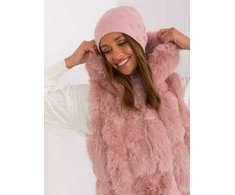 Kepurė Wool Fashion Italia Cap-AT-CZ-2325.85-rožinė