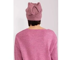 Kepurė Wool Fashion Italia Cap-AT-CZ-2325.85-violetinė