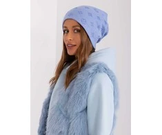 Kepurė Wool Fashion Italia Cap-AT-CZ-2325.86-mėlyna