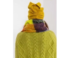 Kepurė Wool Fashion Italia Cap-AT-CZ-2325.86-alyvuogių
